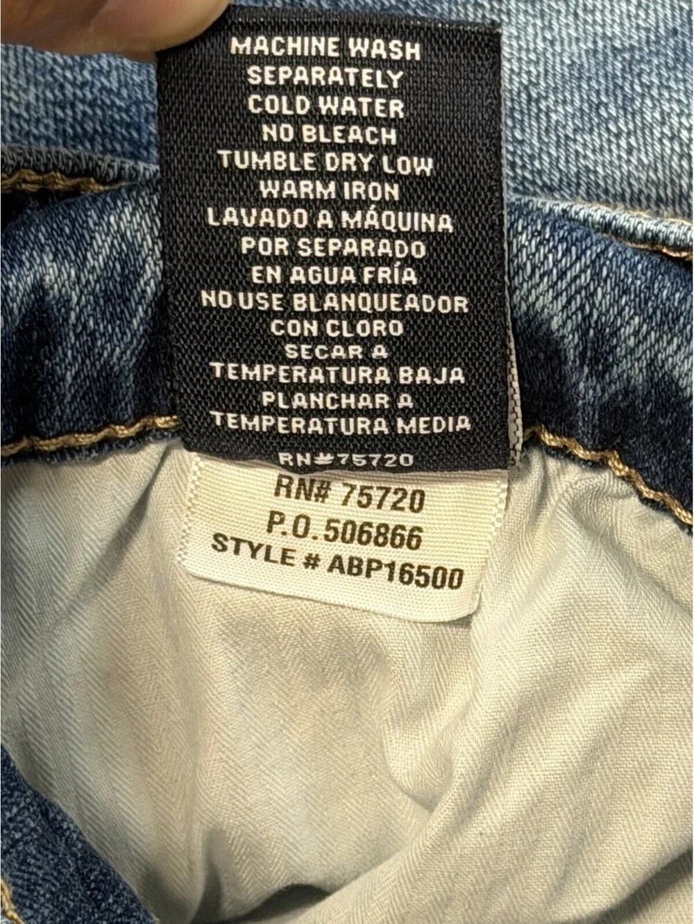 BKE Jake Straight Jeans Mens 32x30 Blue Distressed Ripped Stretch Denim
